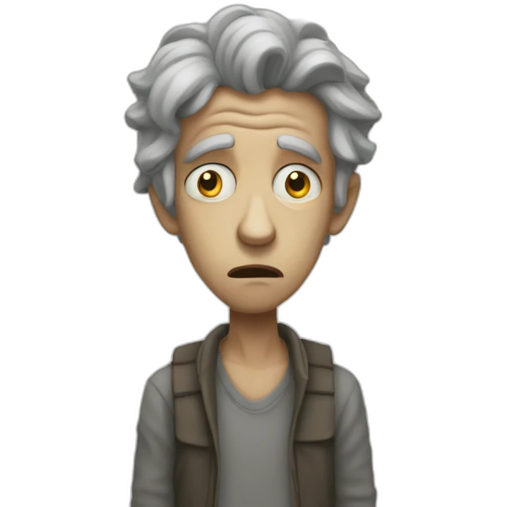 Existential horror emoji