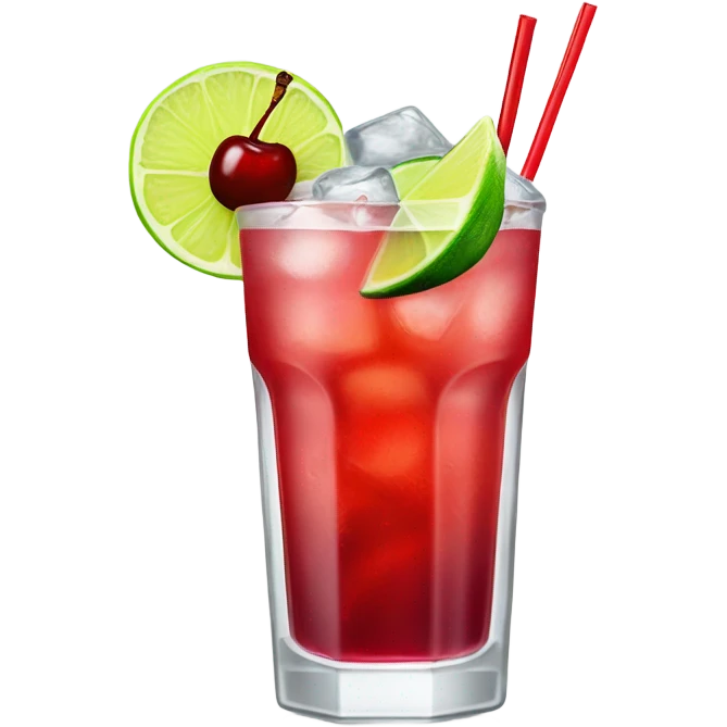 ICE drinks cherry limeade flavor emoji