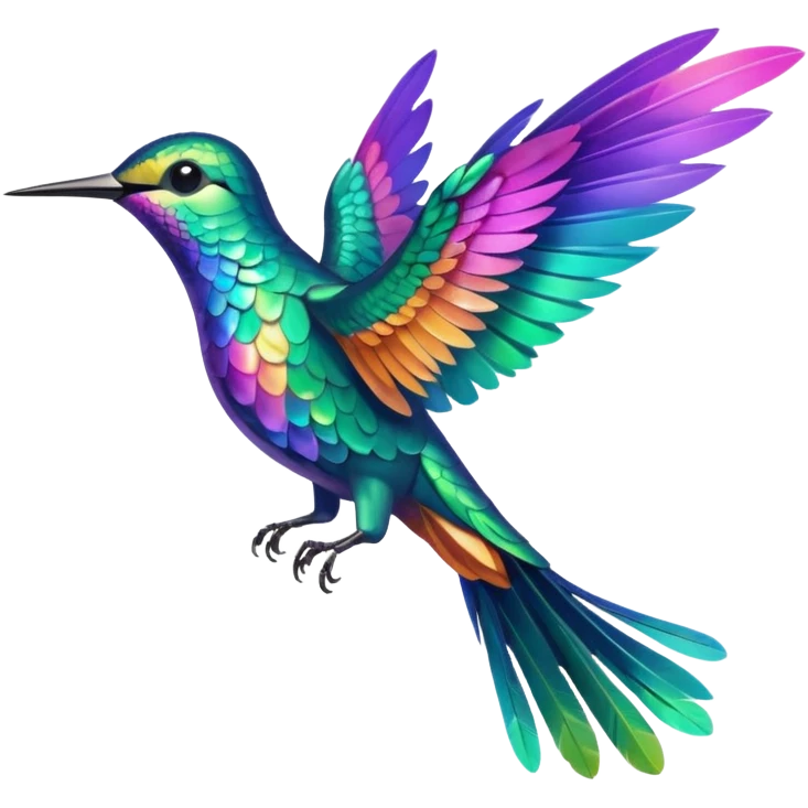 Colibrí emoji