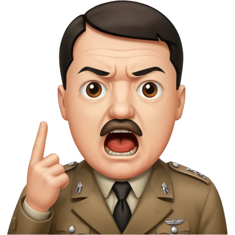 Hitler shouting 271 emoji
