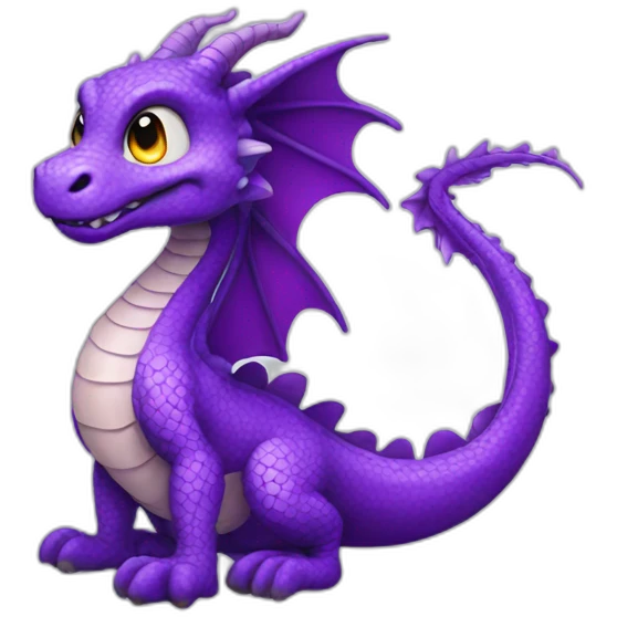 purple dragon emoji