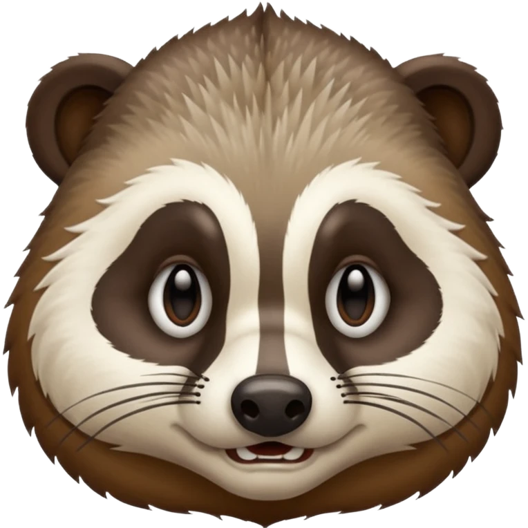 Badger farting emoji