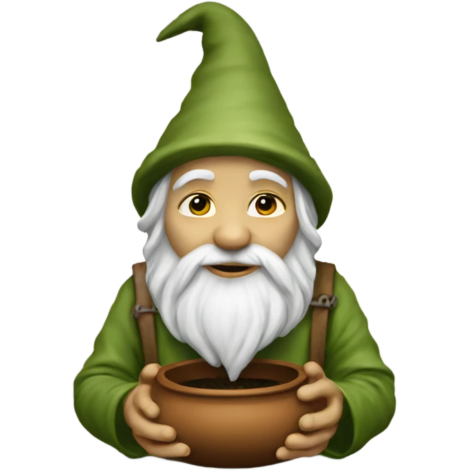 Pot gnome spiritual emoji
