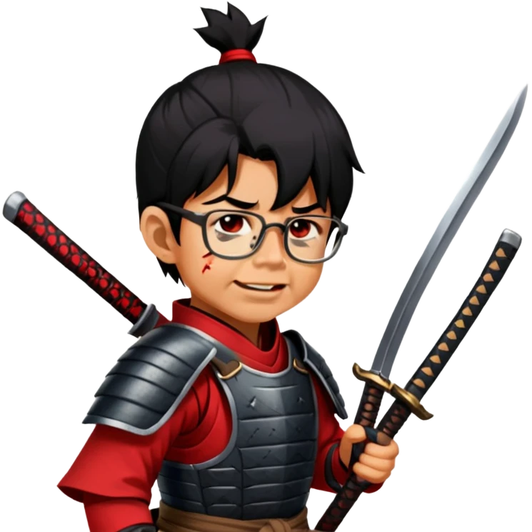 Battle-Ready Samurai emoji
