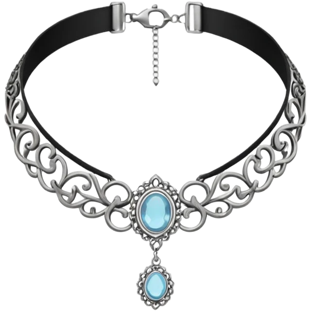 Choker necklace emoji