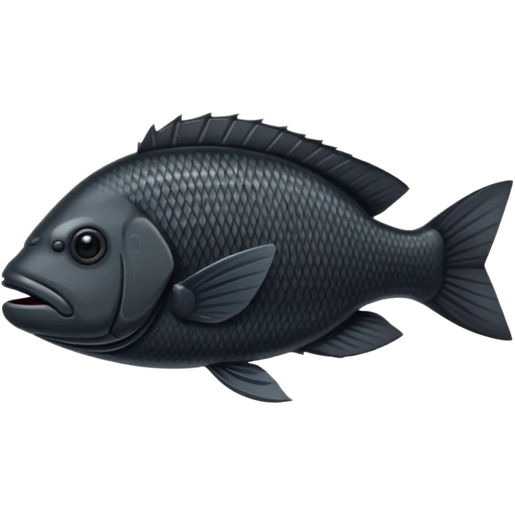 Black sea bass emoji