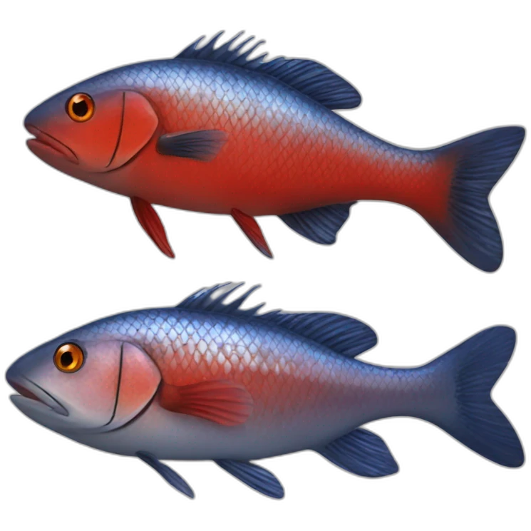 Pesce rosso innamorato emoji
