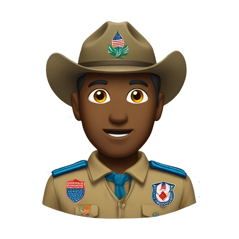 Scouts honor emoji