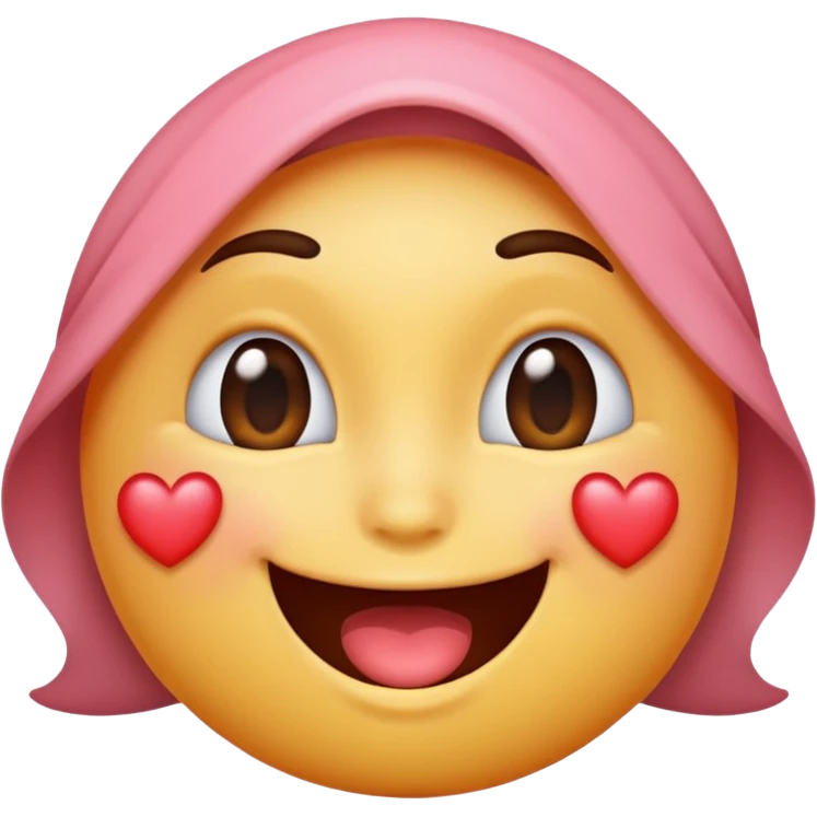 A single emoji that's feeling extreme happiness. Blushing and feeling in love. Grinning and smiling and making a kissy face. Something sweet and perfect to send to someone you love. Not a familiar love something deep and profound. Something unique. emoji