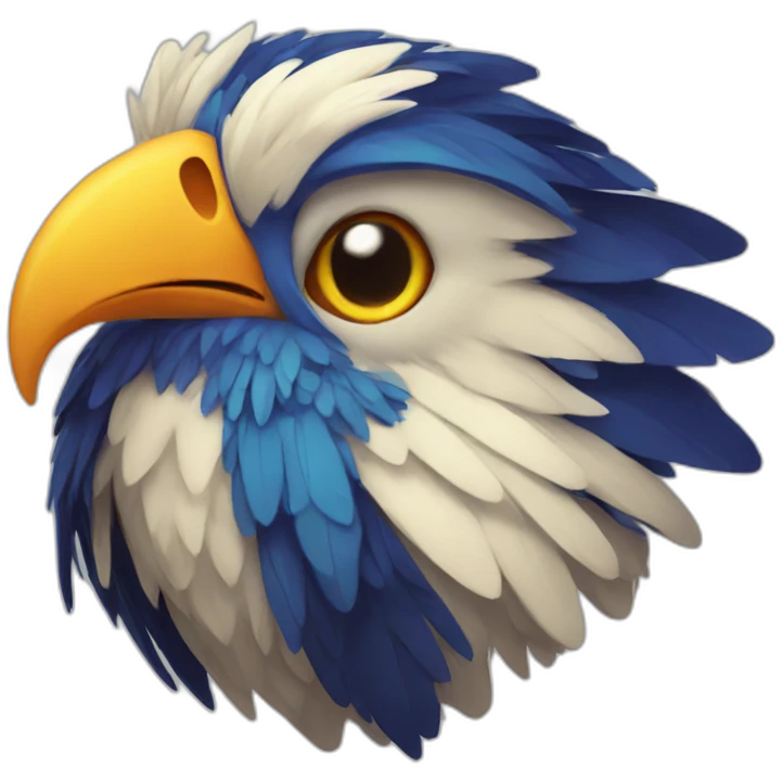 Fantasy bird emoji