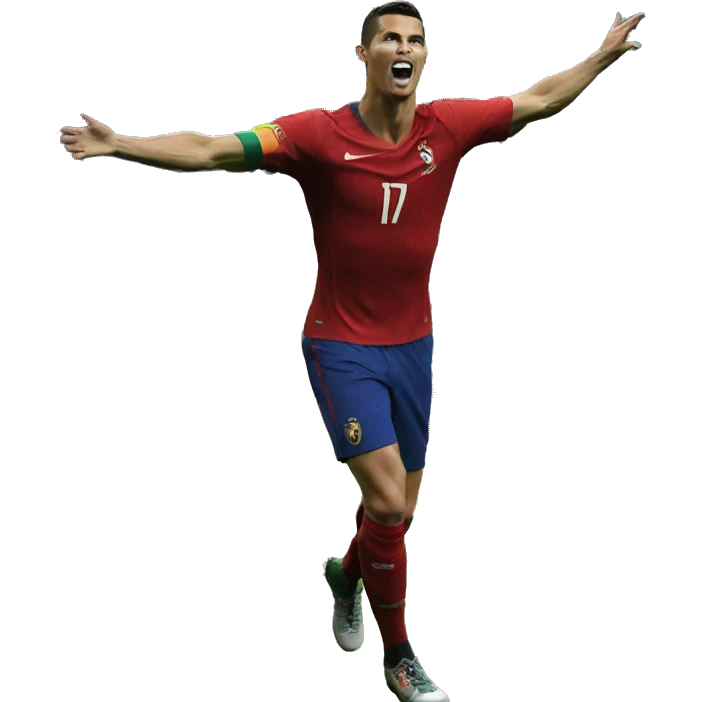 Cristiano Ronaldo goal celebration  emoji