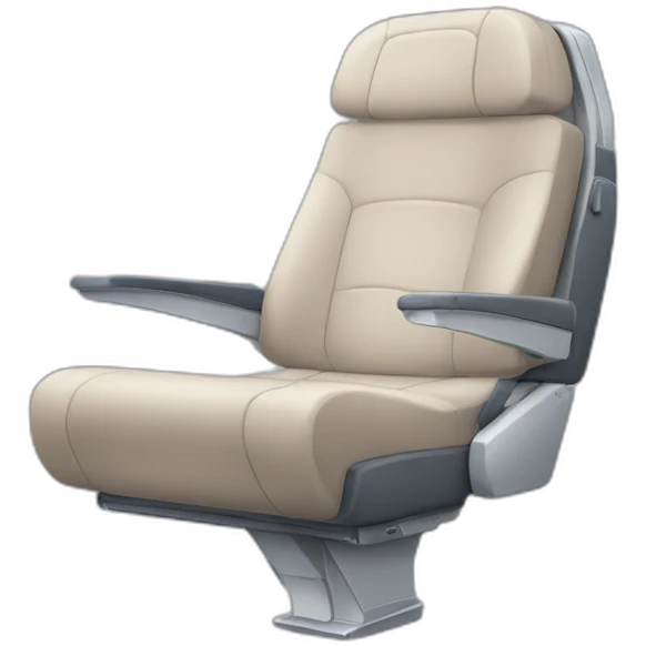 Airplane seat emoji