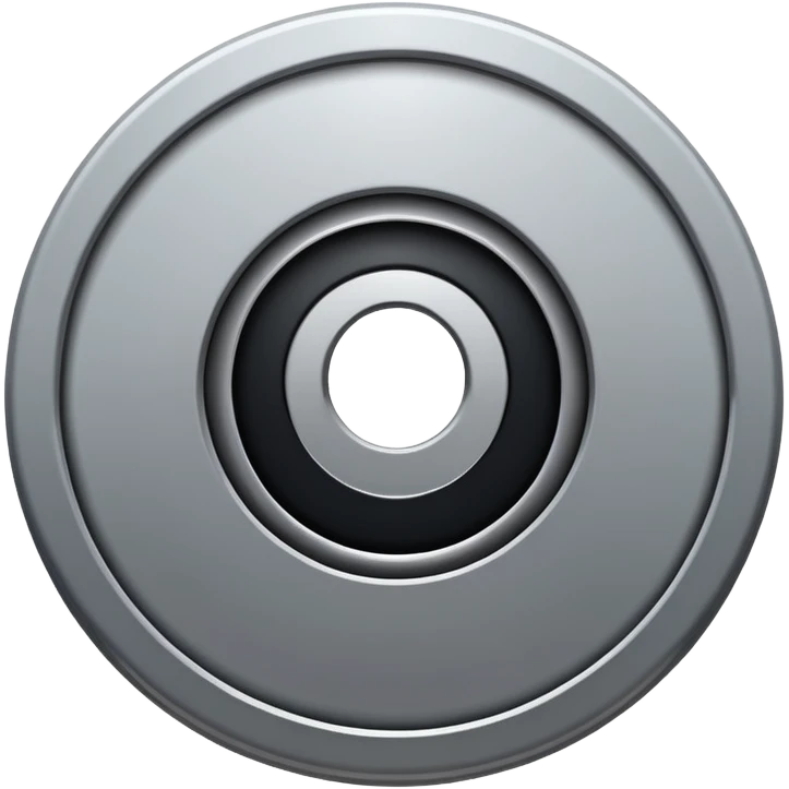 a circle above a rectangular hole emoji