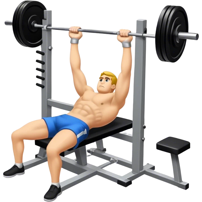 close-grip flat-benchpress emoji