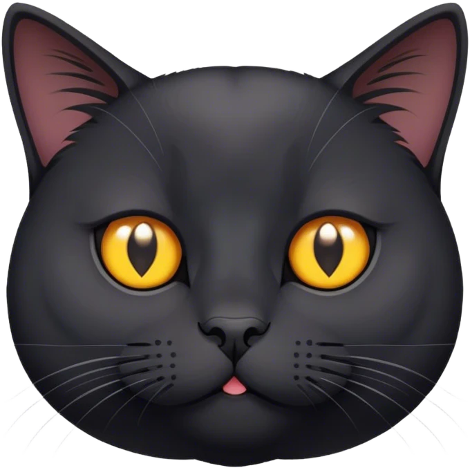 black British cat emoji