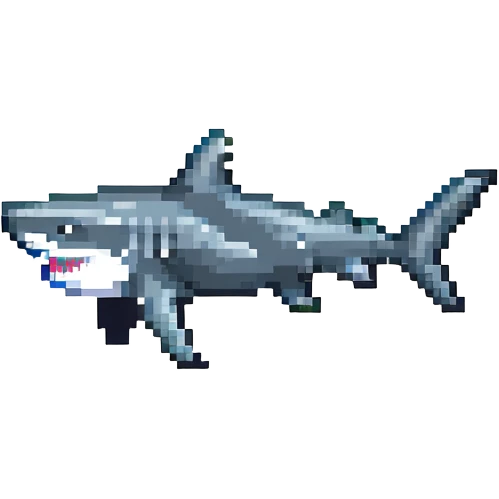 cute shark emoji