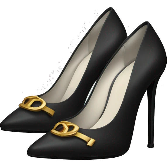 Ysl high heels emoji