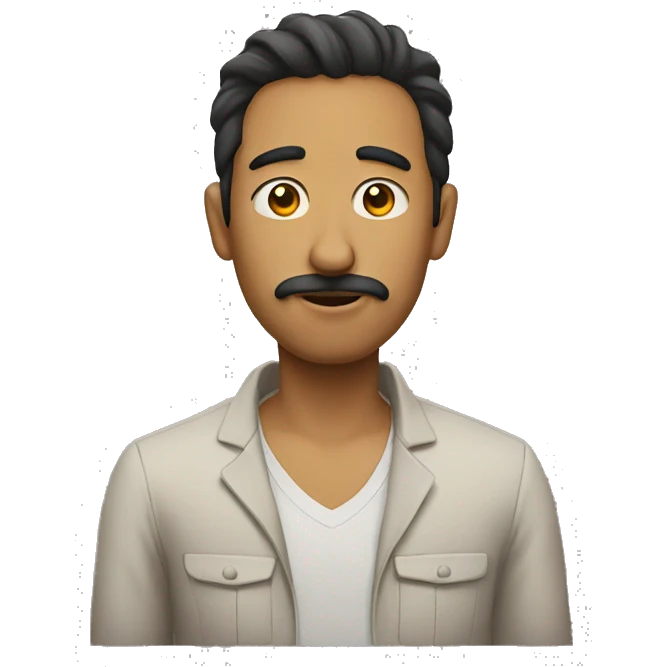 Hombre fumando emoji