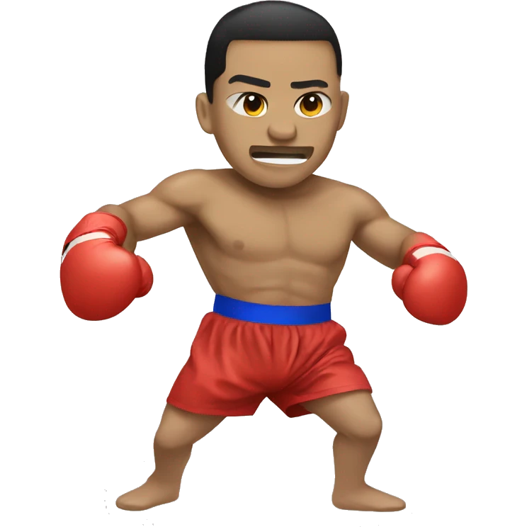 muay thai fighter emoji