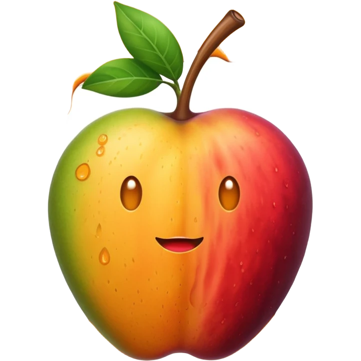 mac os icon fruit being squeezed  emoji