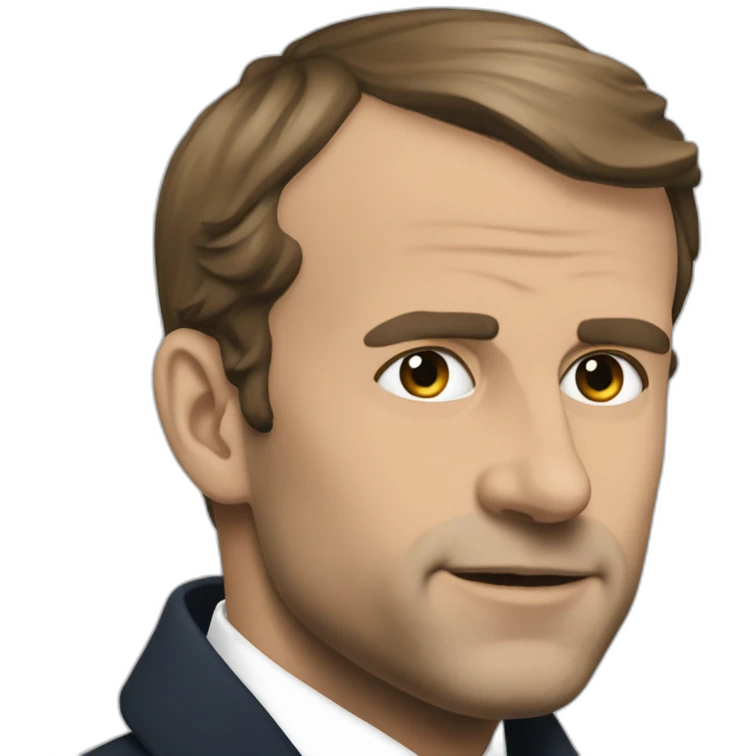 macron dans le fion emoji