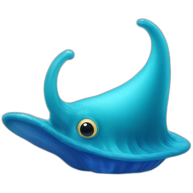 blue ocean slug emoji