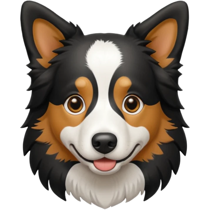 Border collie emoji