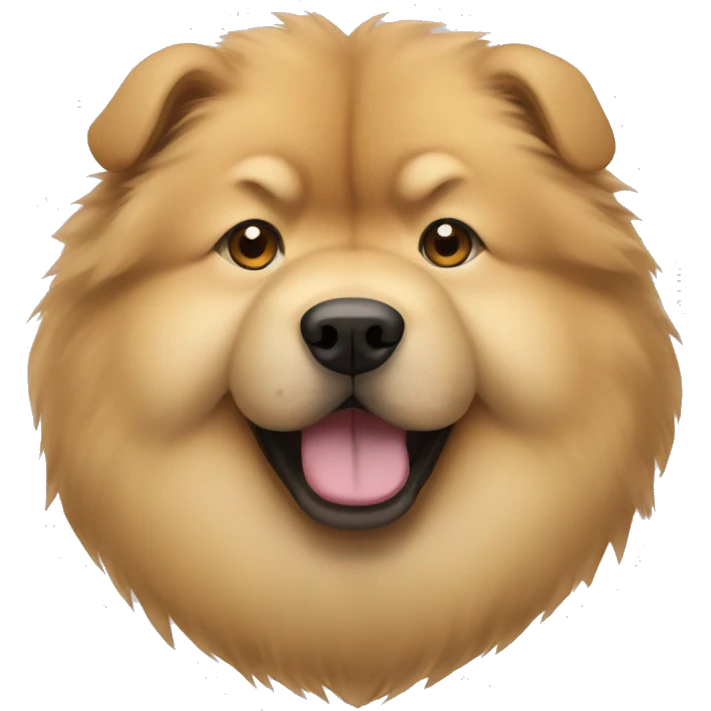 Chow chow emoji