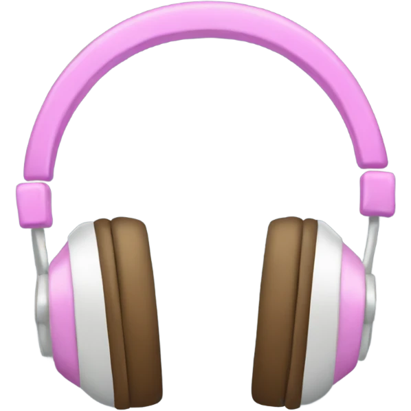 headphones with bows emoji