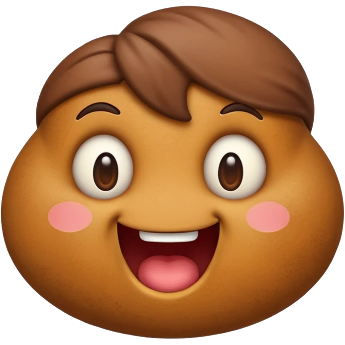 Poo emoji winking emoji