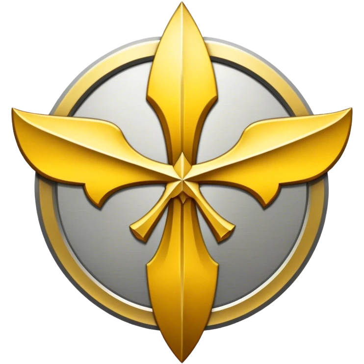Deacon's emblem with a touch of yellow emoji