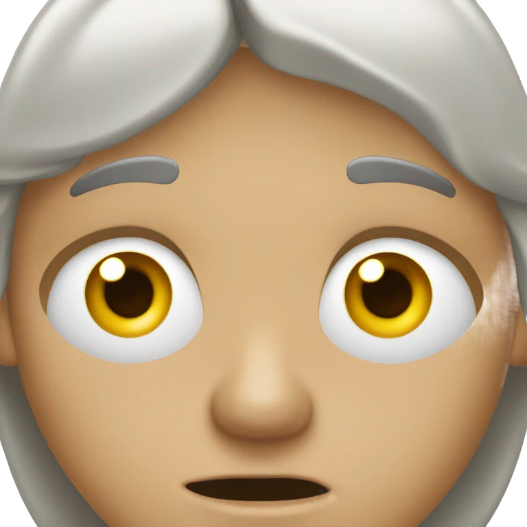 carita con ojos de dolaer emoji