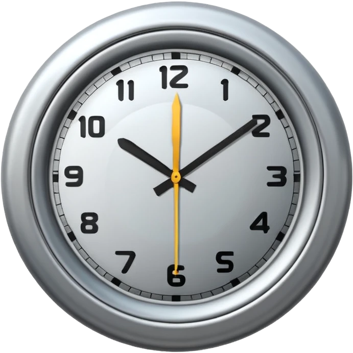 clock with a pause symbol inside emoji