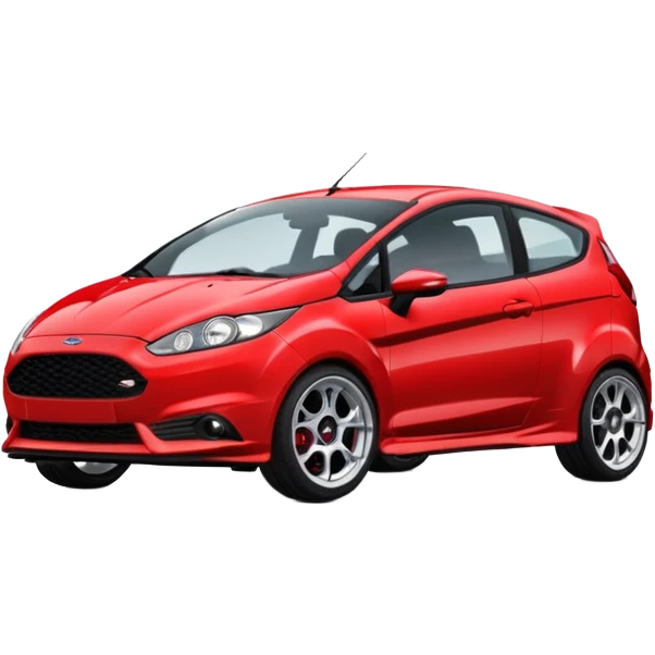 Ford fiesta st150 red emoji
