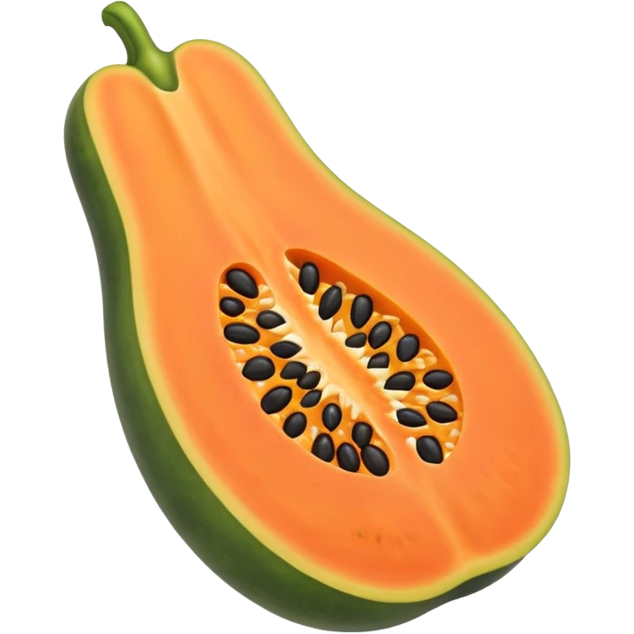 papaya emoji
