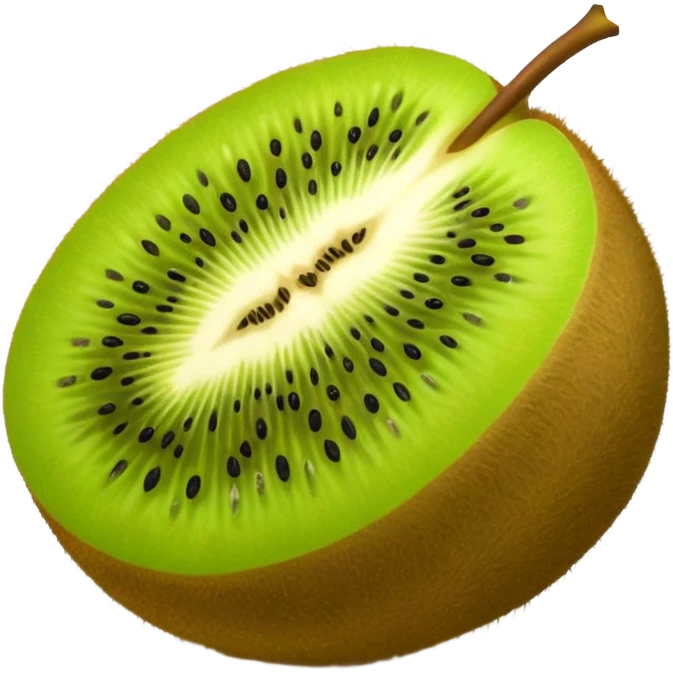 Green kiwi emoji