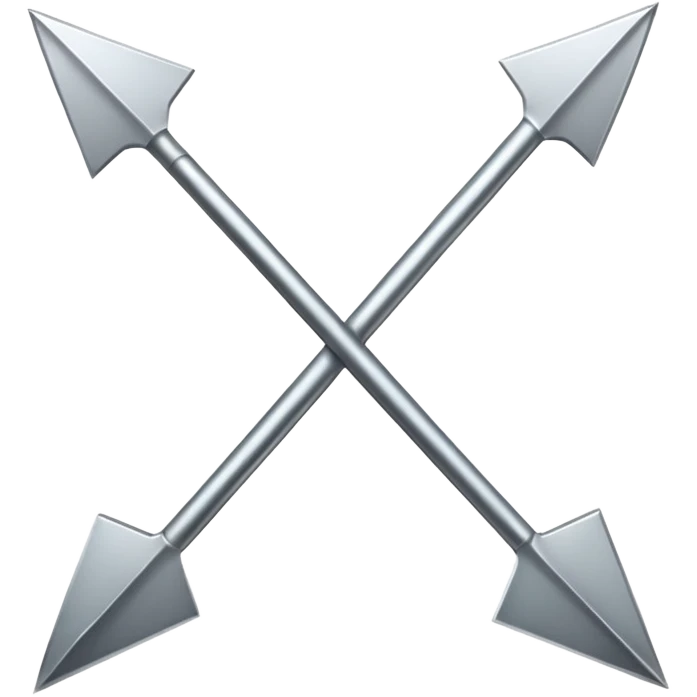 Arrow with two lines in the middle emoji