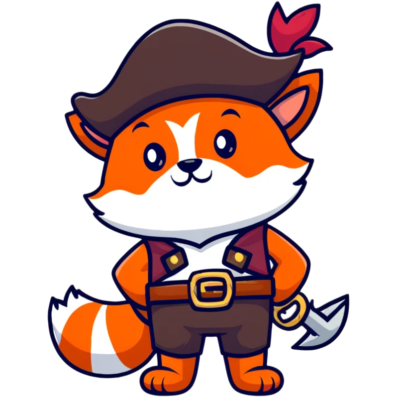 Foxy the Pirate from Five Nights at Freddy's emoji