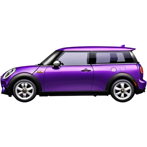 Purple mini clubman emoji