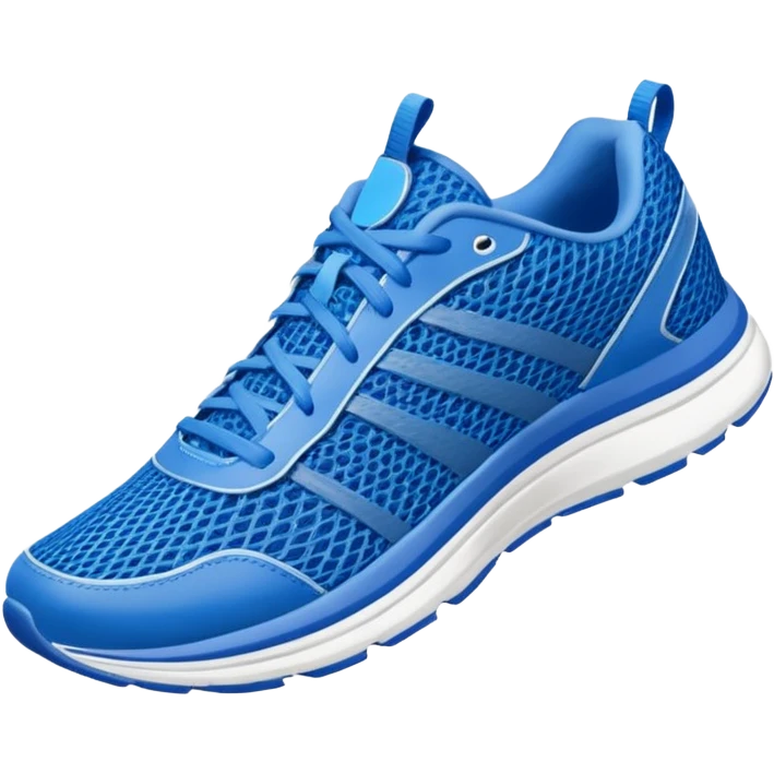 blue running shoes emoji