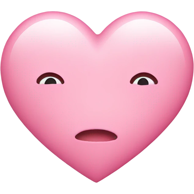baby pink love heart emoji