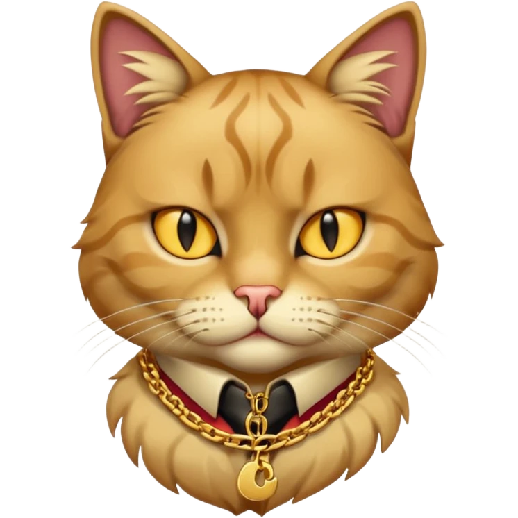 drippy  gangster cat emoji