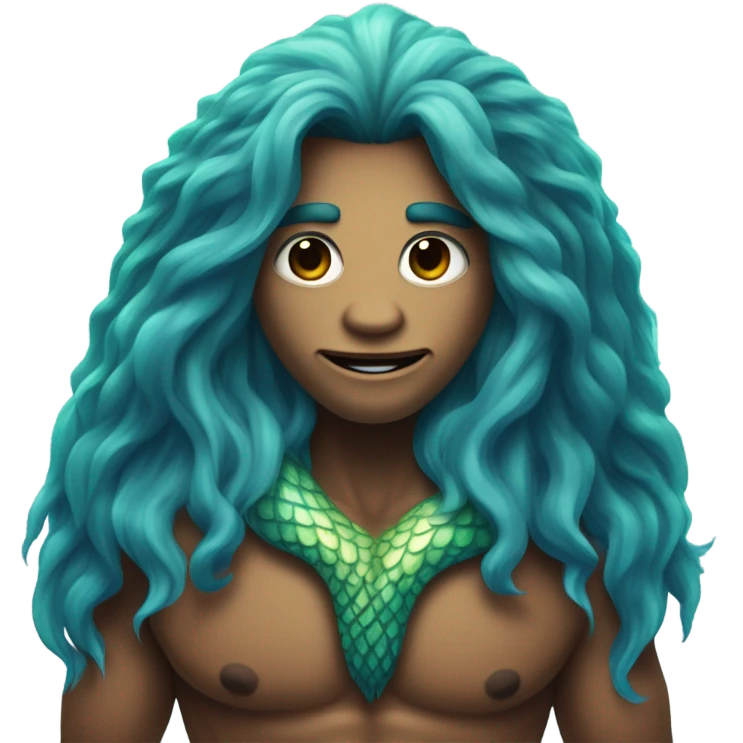 Sasquatch mermaid  emoji