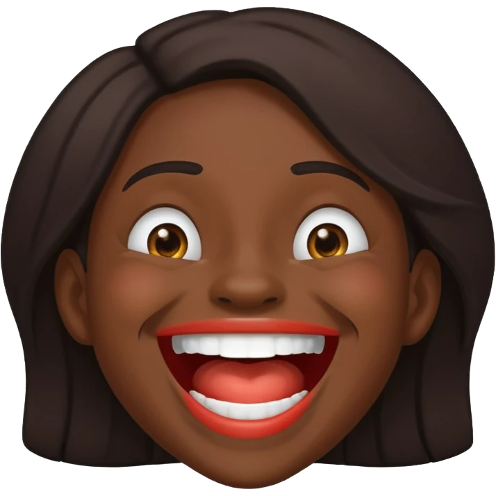 Lufy louthing and saying LOL emoji