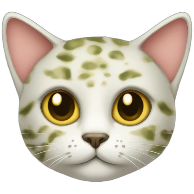 Cat with turtle pyjamas emoji
