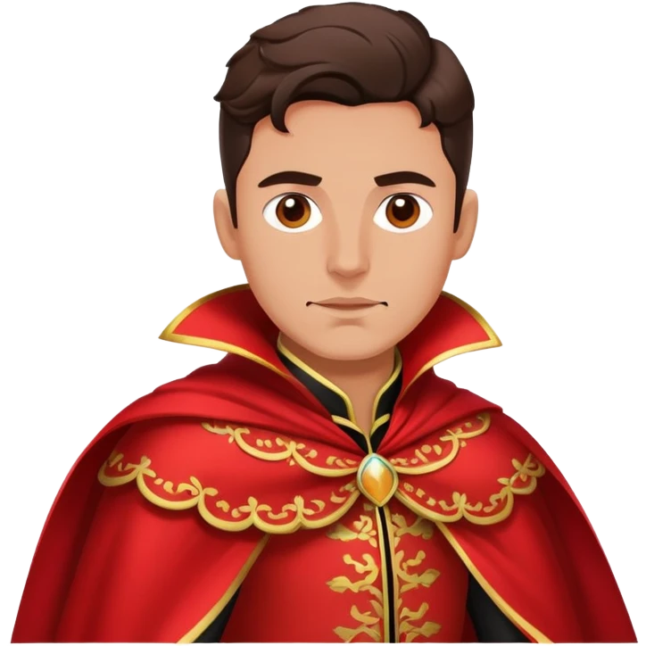 Spanish matador with red cape emoji