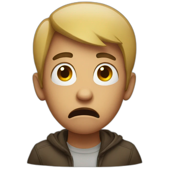 scared emoji