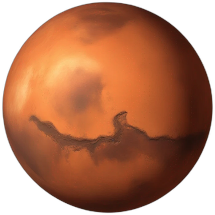 Planet mars emoji