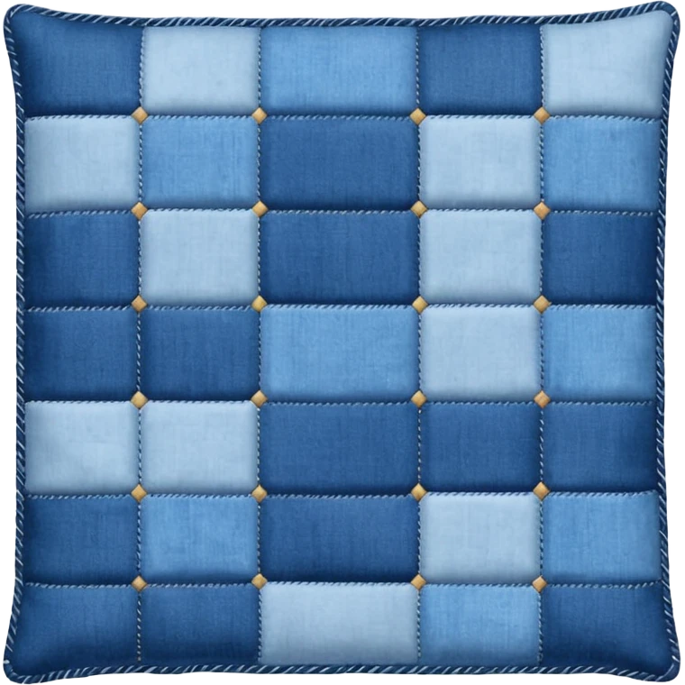 Denim quilt emoji