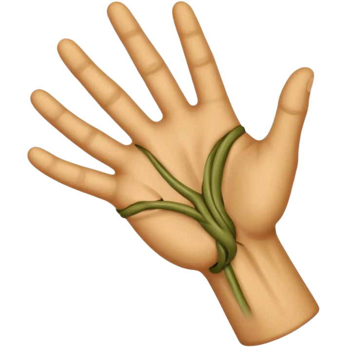 يد تدور حول نفسها  emoji